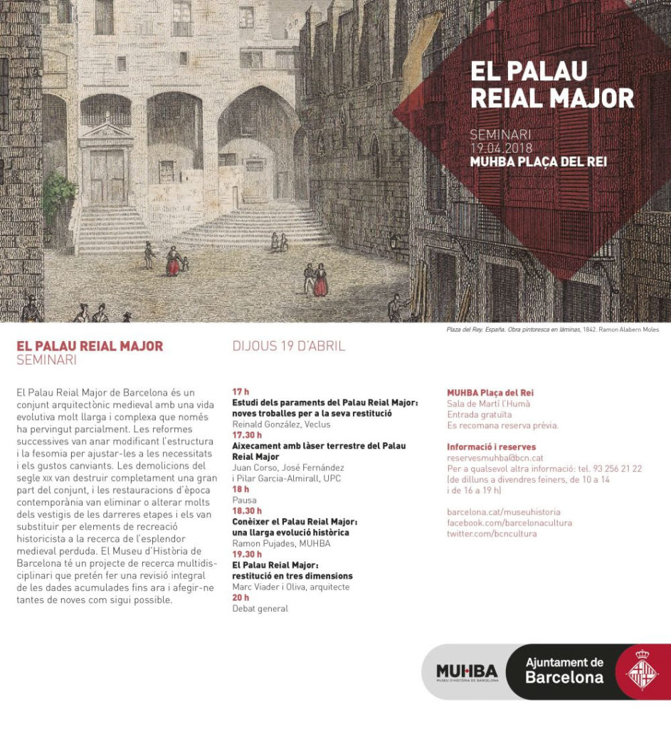 MUHBA: El Palau Reial Major, seminari