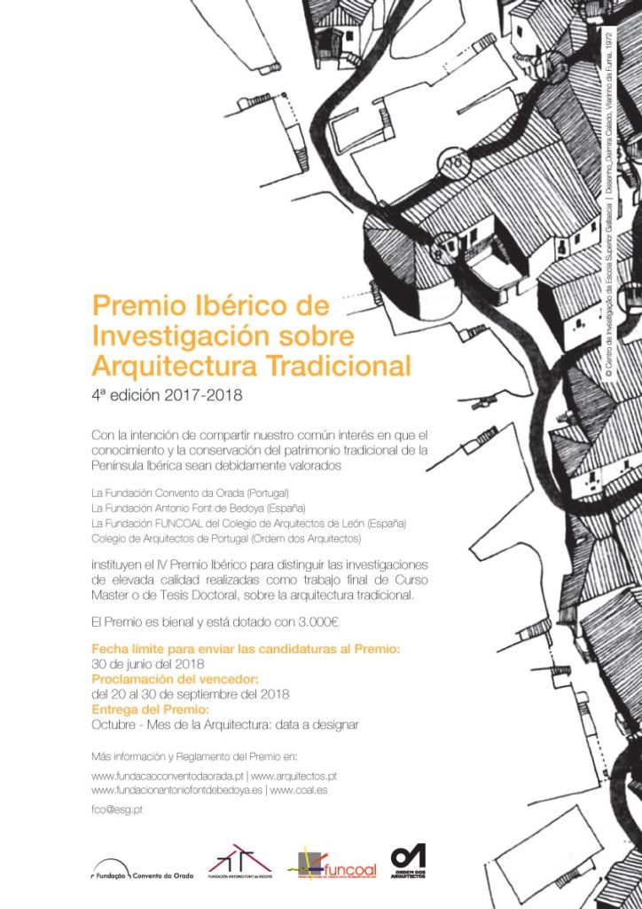 4º EDICION PREMIO IBÉRICO DE INVESTIGACIÓN SOBRE ARQUITECTURA TRADICIONAL