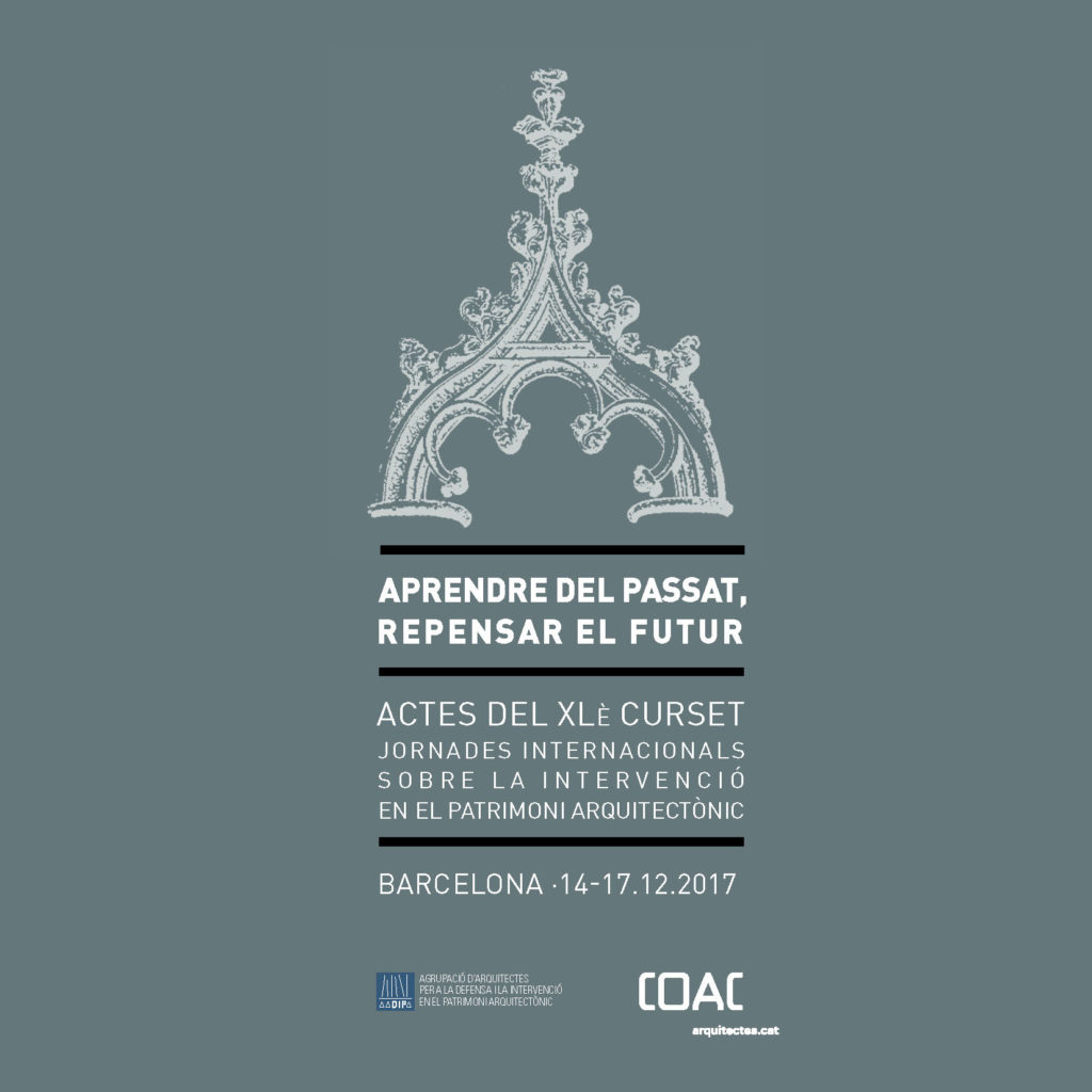 Actes del XLè CURSET:aprendre del passat, repensar el futur