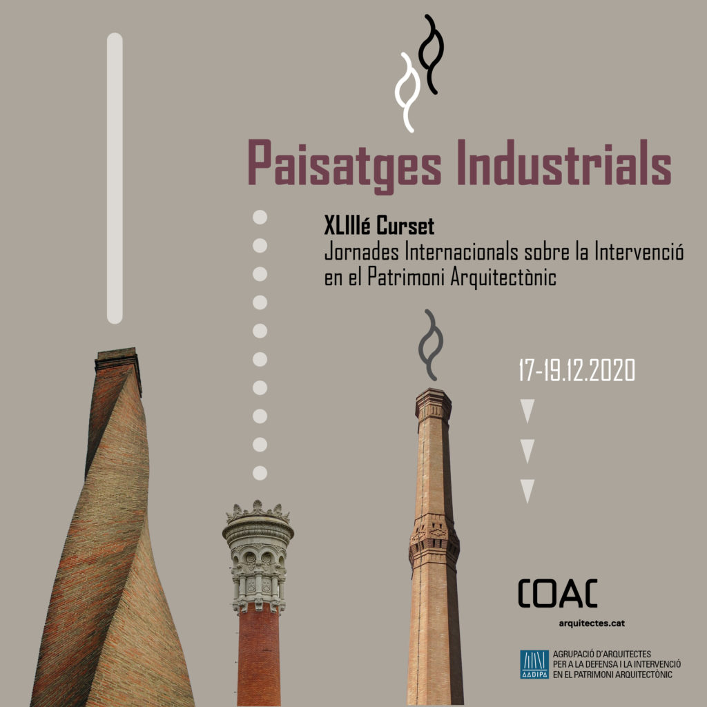Inscripcions obertes al XLIIIè Curset AADIPA: Paisatges industrials